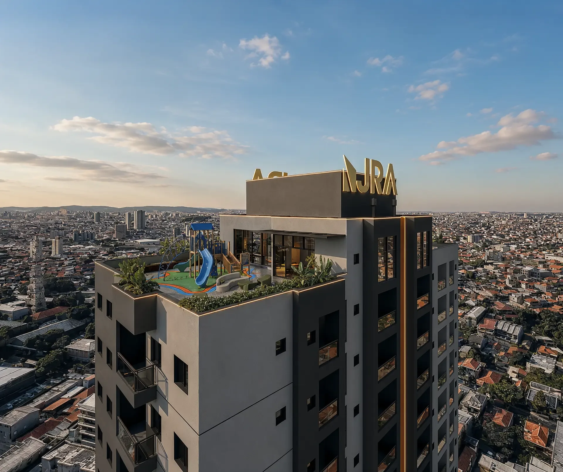 EDF. RAJ MENDES, Rooftop