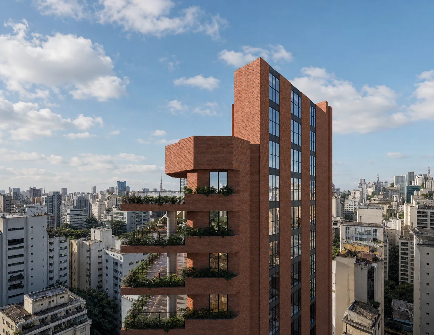 EDF. JARDIM AMERICA, Fachada