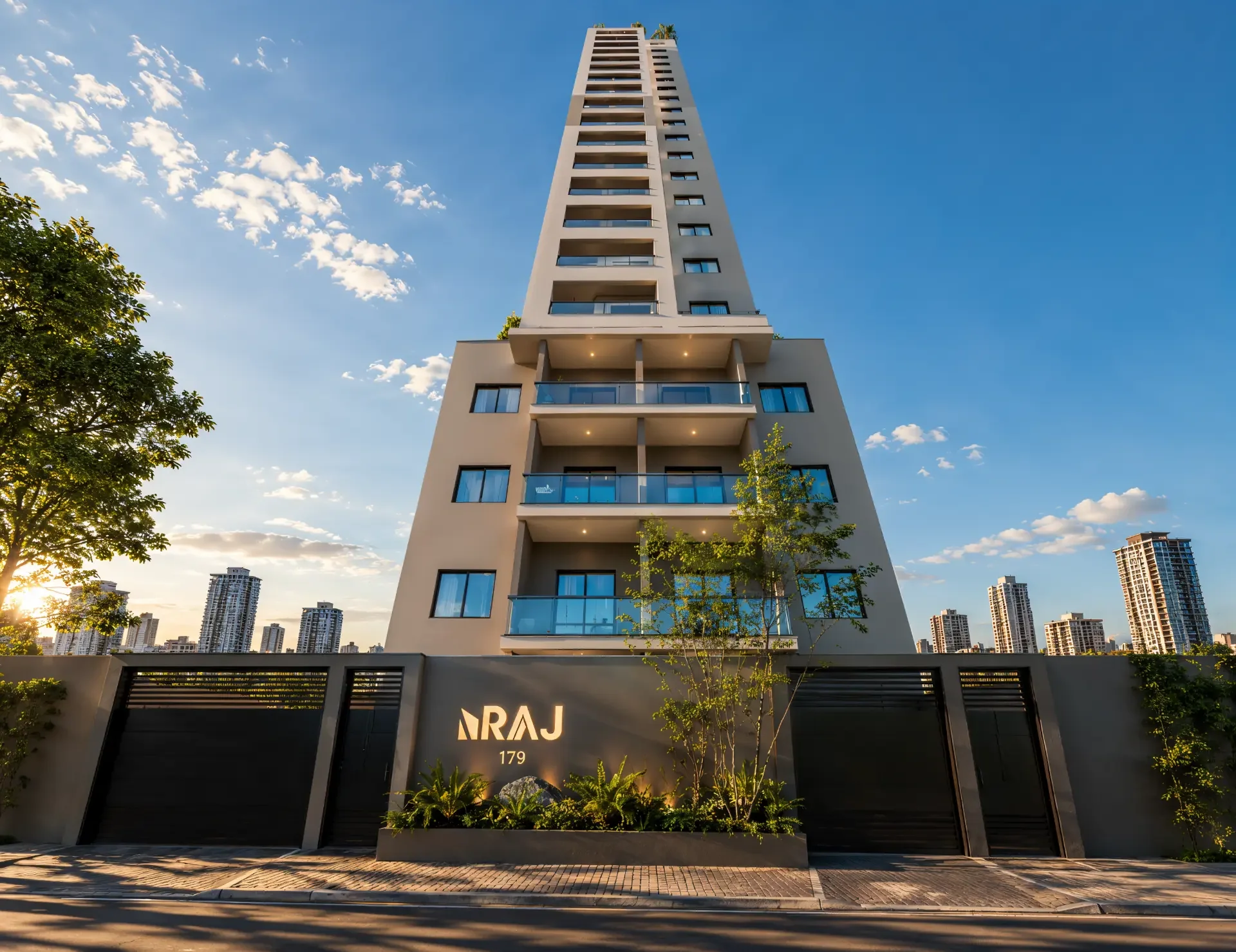 EDF. RAJ PENHA, Fachada